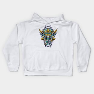 elephant machine Kids Hoodie